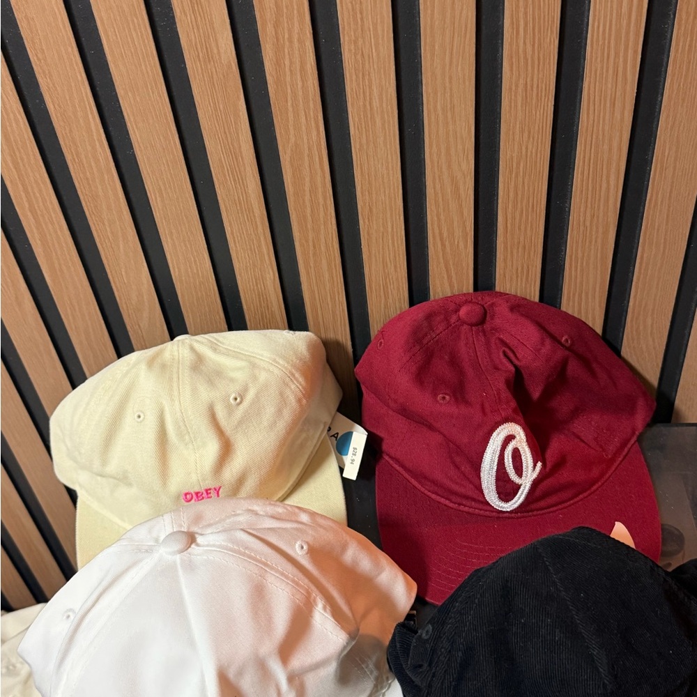 3 Obey Cap 1 huf cap with Logo brand new